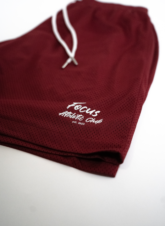 7" inseam mesh shorts