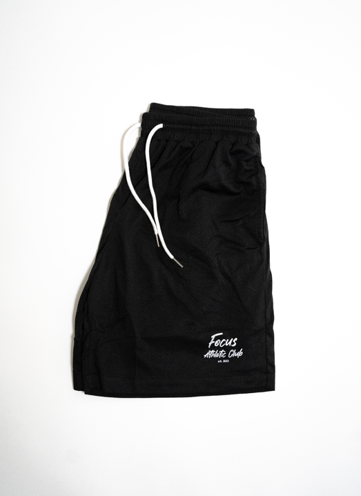 7" inseam mesh shorts
