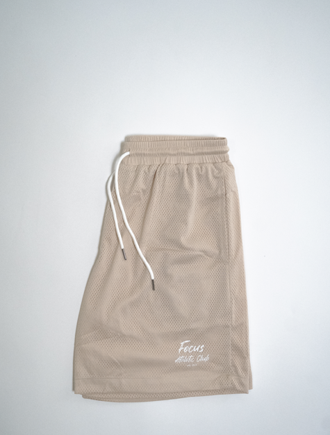 7" inseam mesh shorts