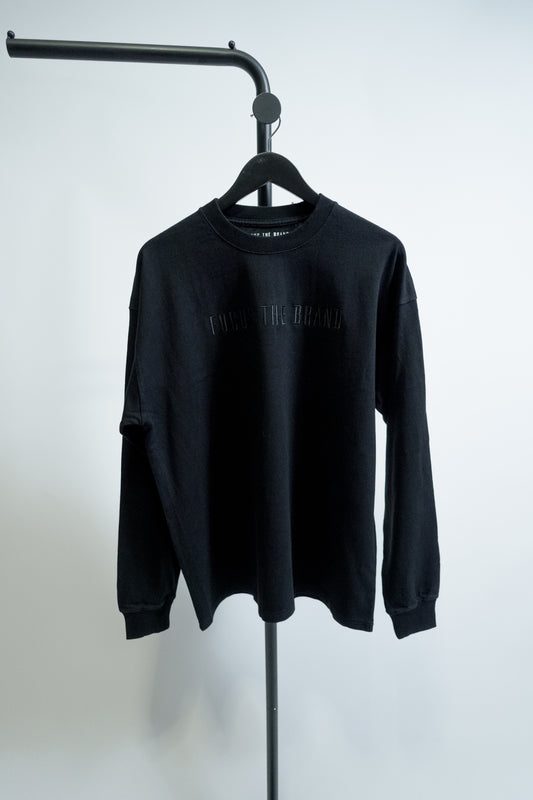 Black Heavy Duty Long Sleeve Tee